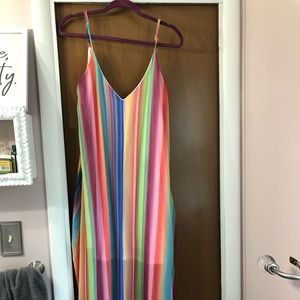 Long flowy maxi dress